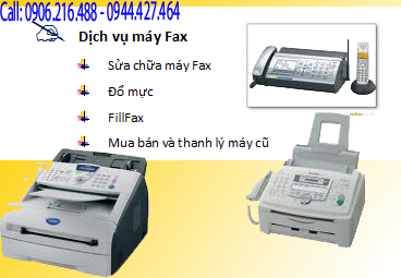 Dịch vụ máy Fax